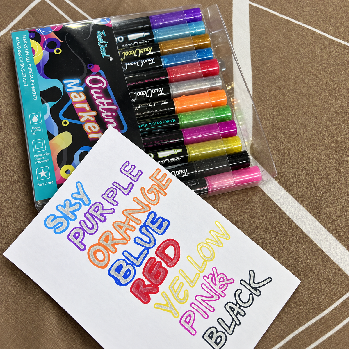 MagicLine™ Outline Marker | 1 Stroke, 2 Colors