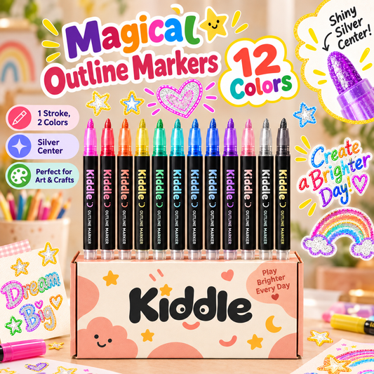MagicLine™ Outline Marker | 1 Stroke, 2 Colors