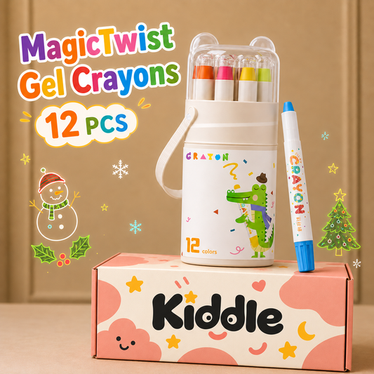 MagicTwist Gel Crayons | Crayon + Pastel + Watercolor