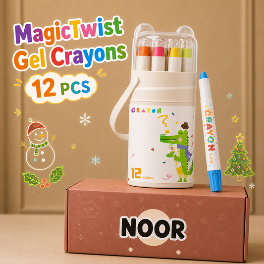 MagicTwist Gel Crayons | Crayon + Pastel + Watercolor